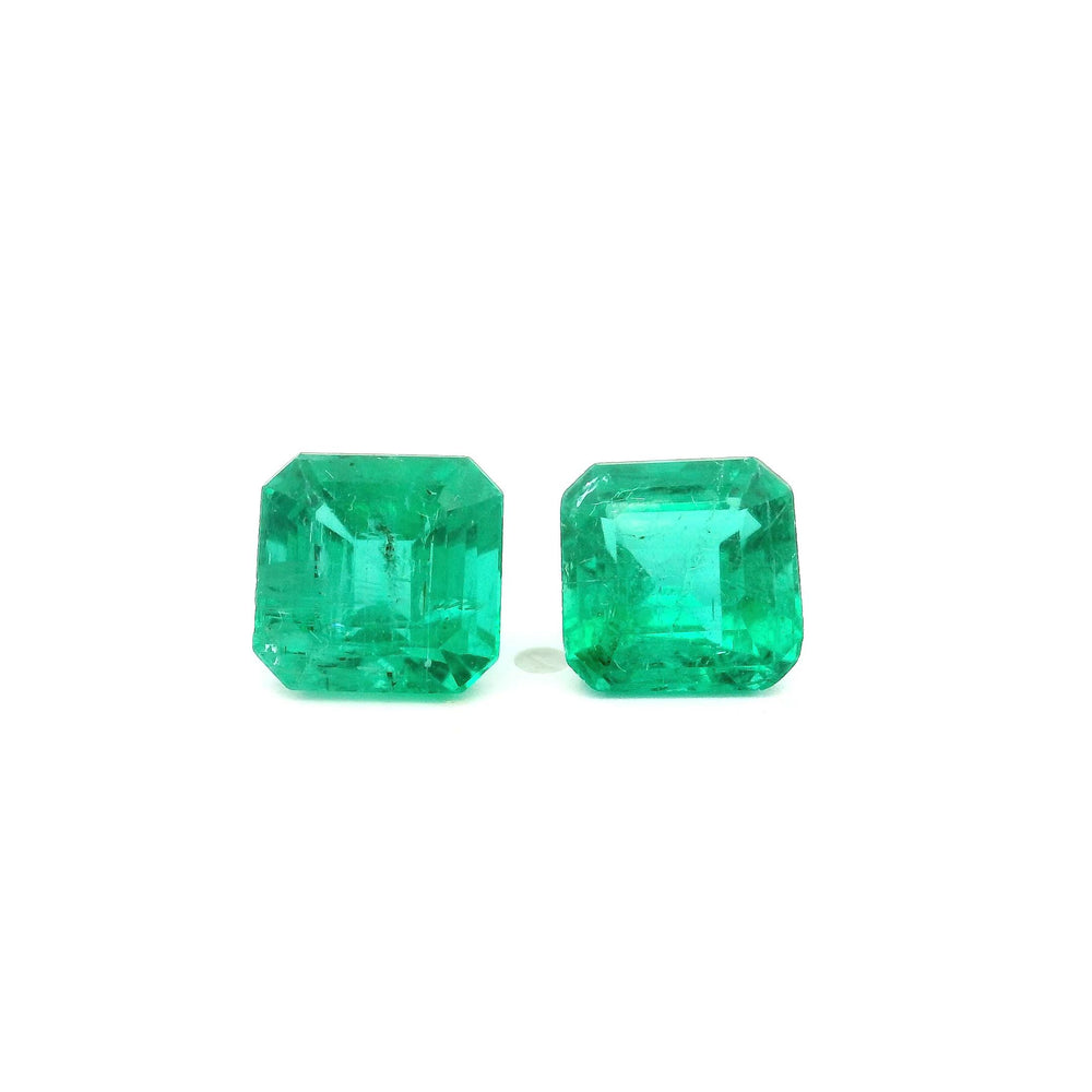 Octagon Emerald (2 pc 2.87 ct)