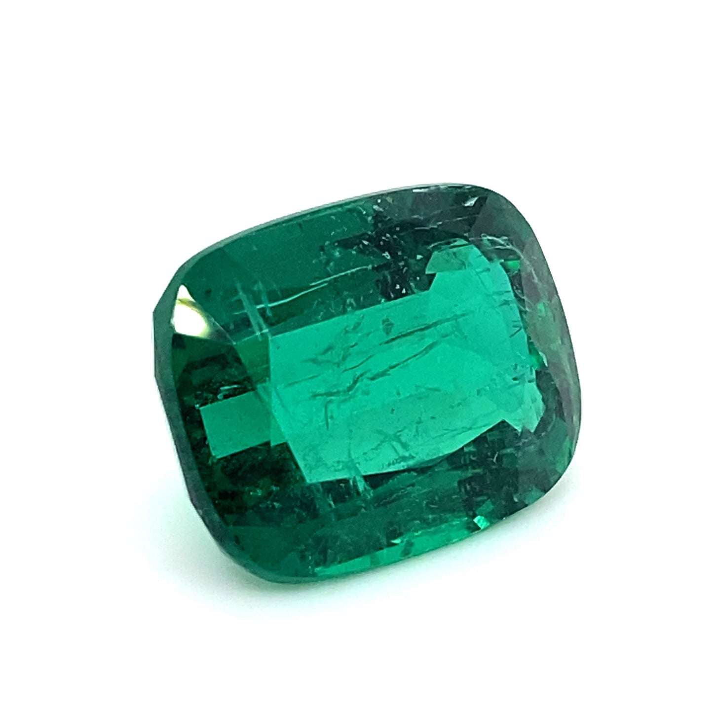
                  
                    19.05x14.53x8.83mm Cushion Emerald (1 pc 17.96 ct)
                  
                