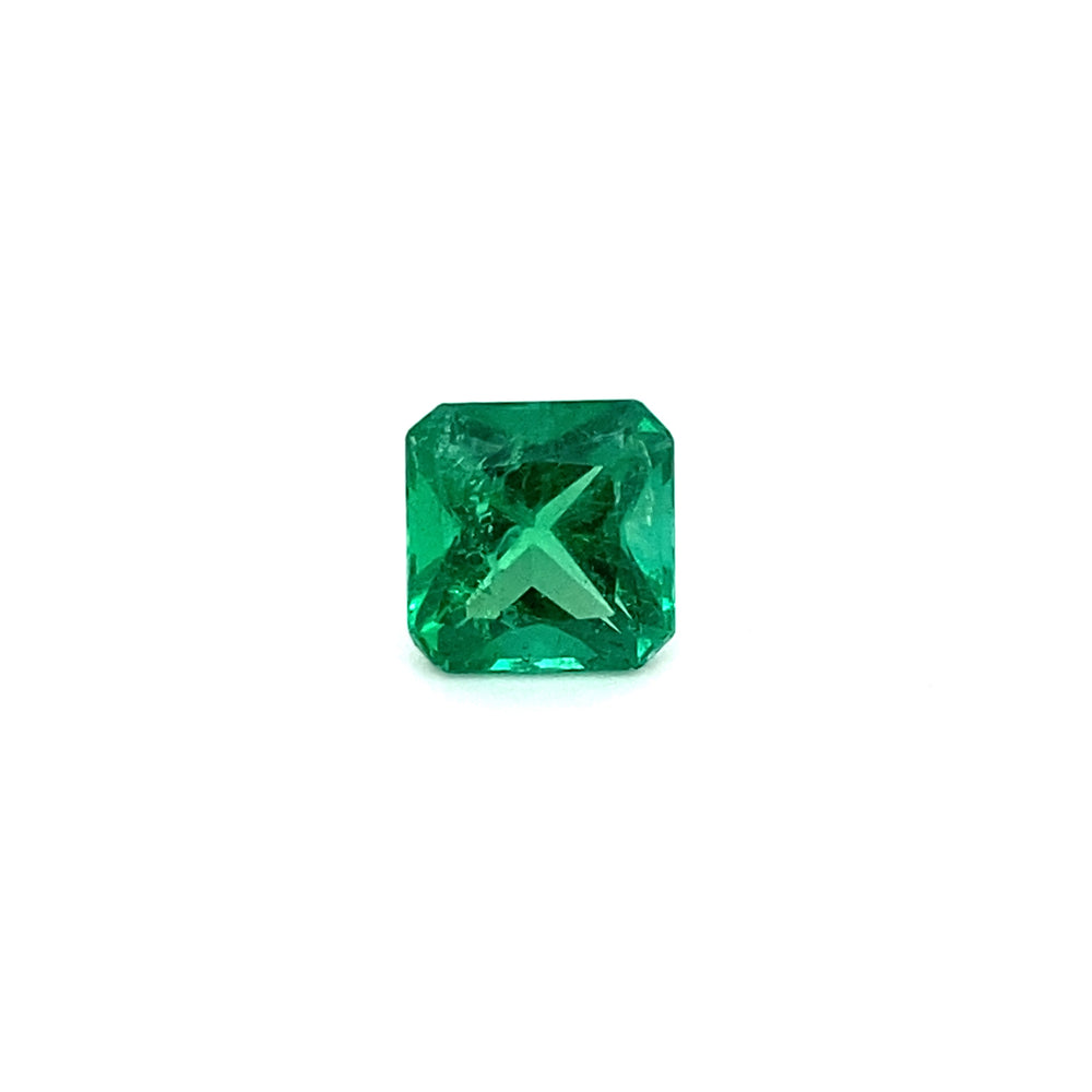 9.06x8.95x6.06mm Princess Cut Emerald (1 pc 3.14 ct)