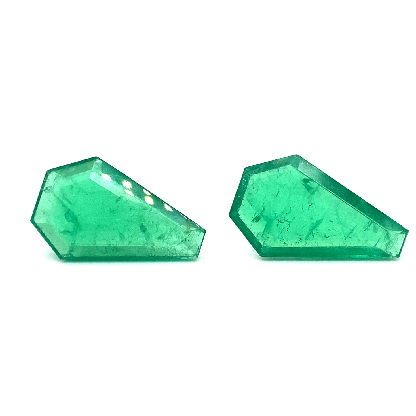 
                  
                    34.78x21.50x7.71mm Fancy Cut Emerald (2 pc 75.82 ct)
                  
                