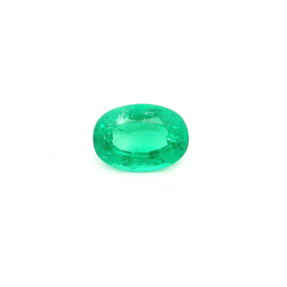 12.91x9.09x6.18mm Oval Emerald (1 pc 4.59 ct)