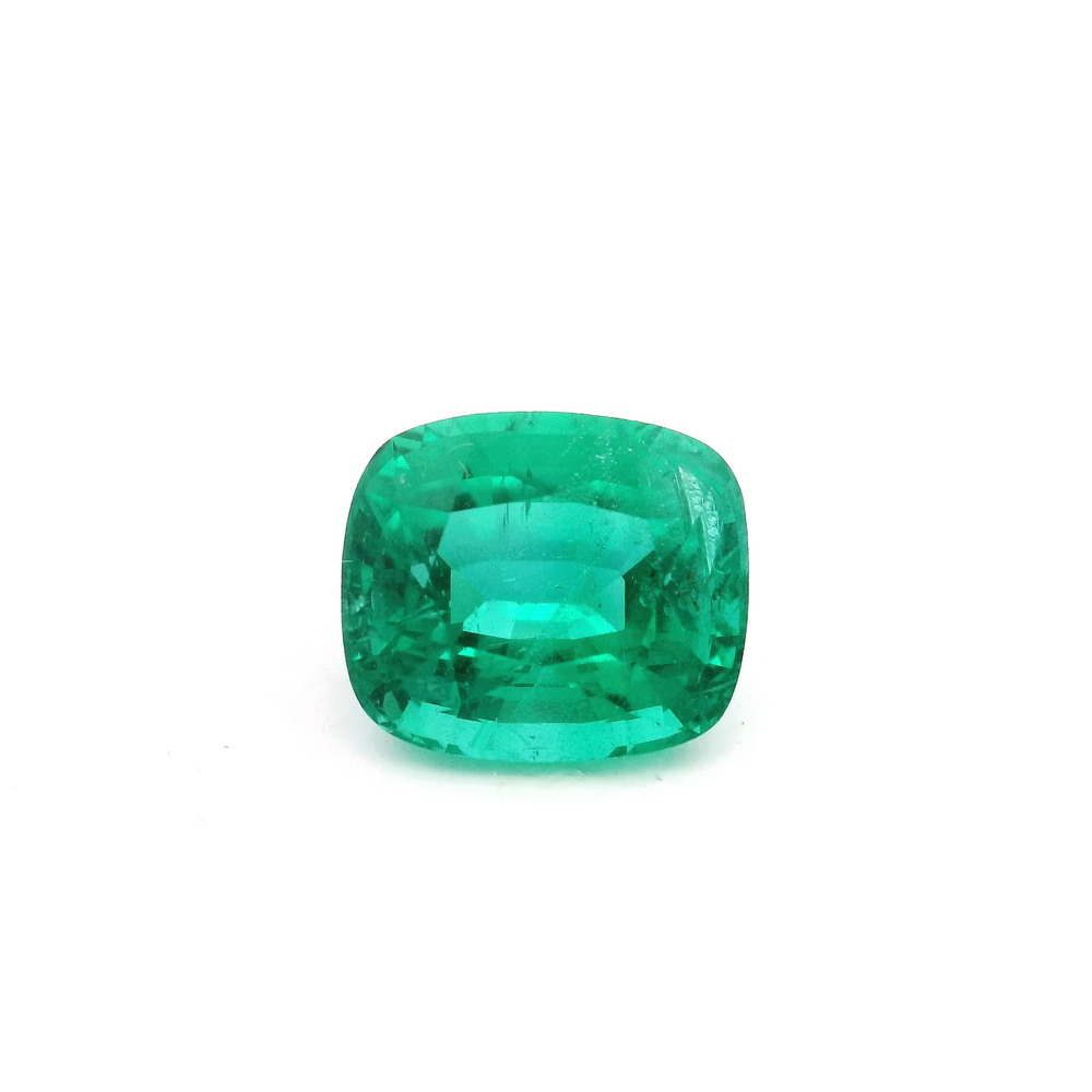 10.12x8.73x6.66mm Cushion Emerald (1 pc 3.83 ct)