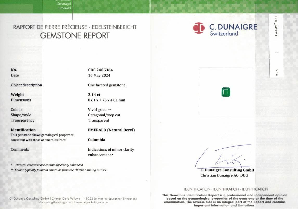 
                  
                    8.61x7.76x4.81mm Octagon Emerald (1 pc 2.14 ct)
                  
                