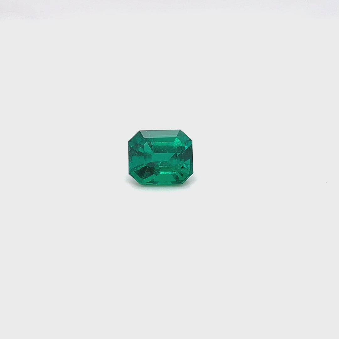 9.65x8.51x6.68mm Octagon Emerald (1 pc 3.49 ct)