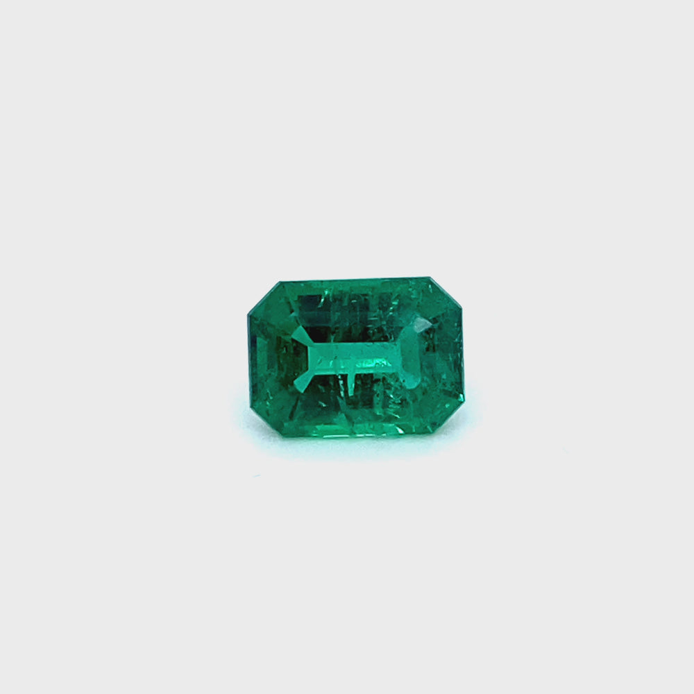 
                  
                    Load and play video in Gallery viewer, 10.22x7.47x5.24mm Octagon Emerald (1 pc 2.81 ct)
                  
                