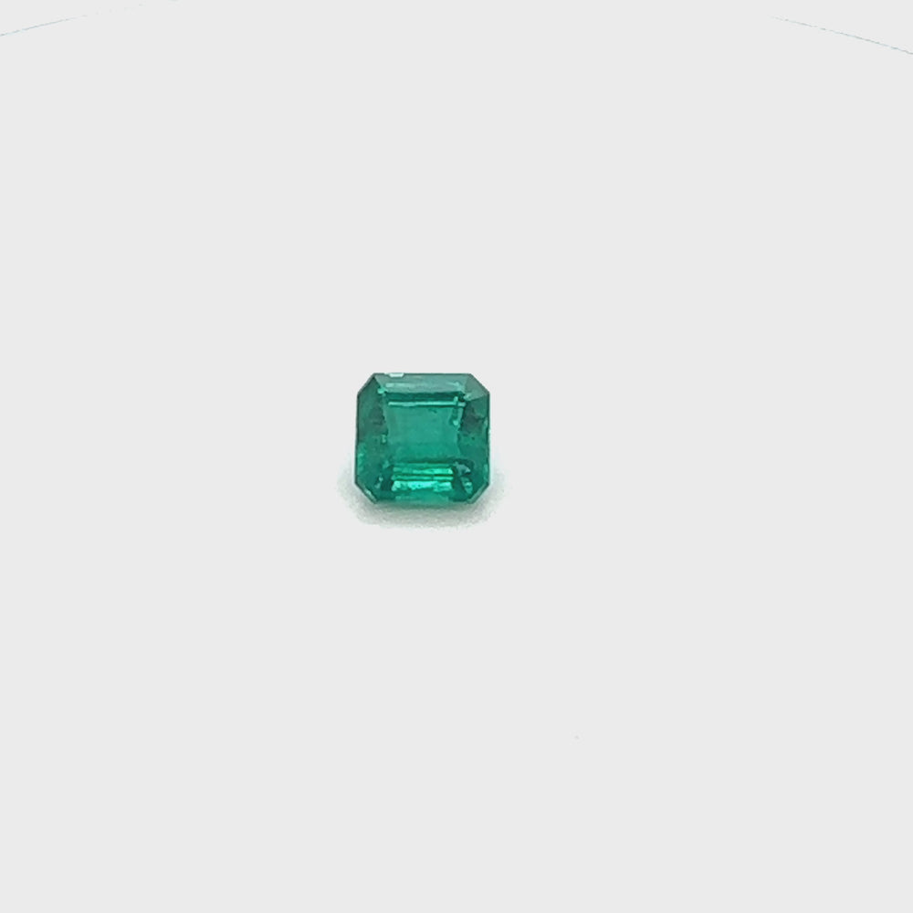 
                  
                    Load and play video in Gallery viewer, 8.92x8.89x6.12mm Octagon Emerald (1 pc 3.63 ct)
                  
                