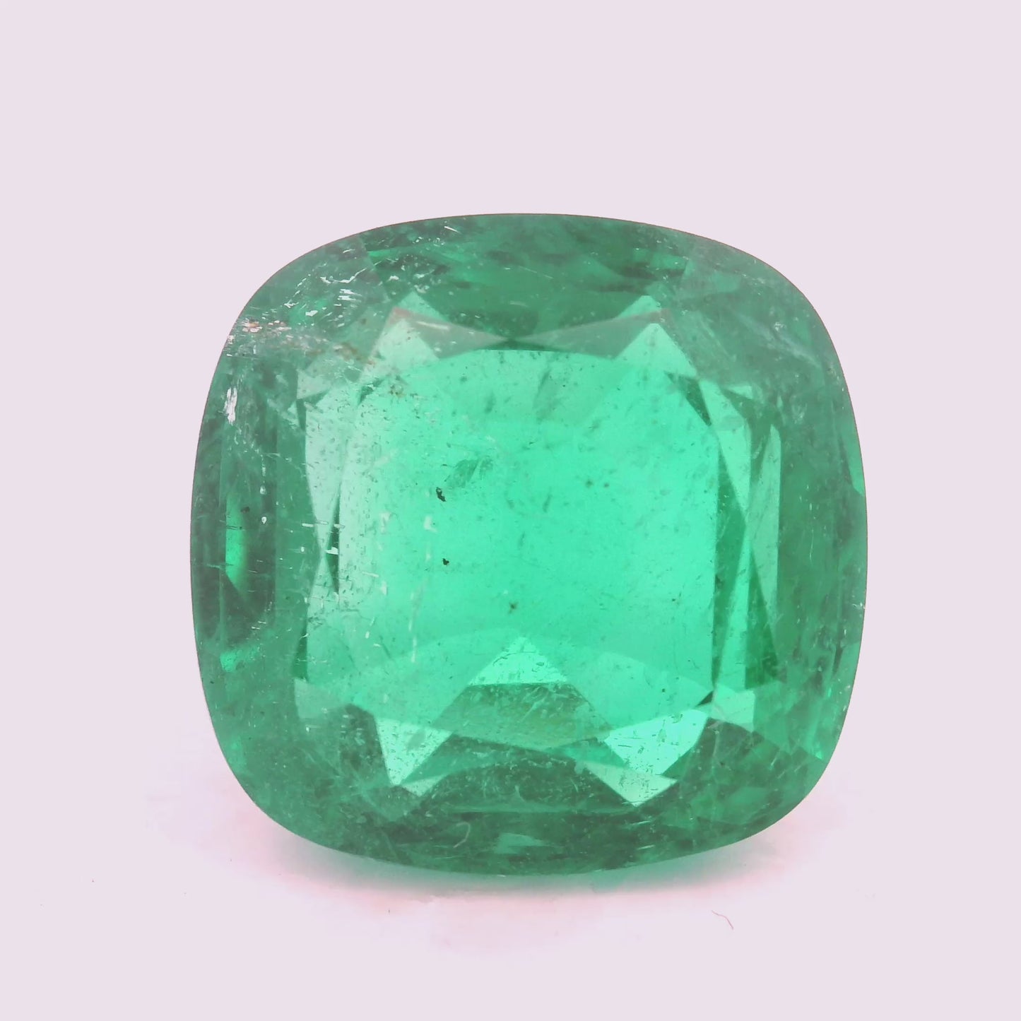 16.08x15.62x10.46mm Cushion Emerald (1 pc 18.85 ct)