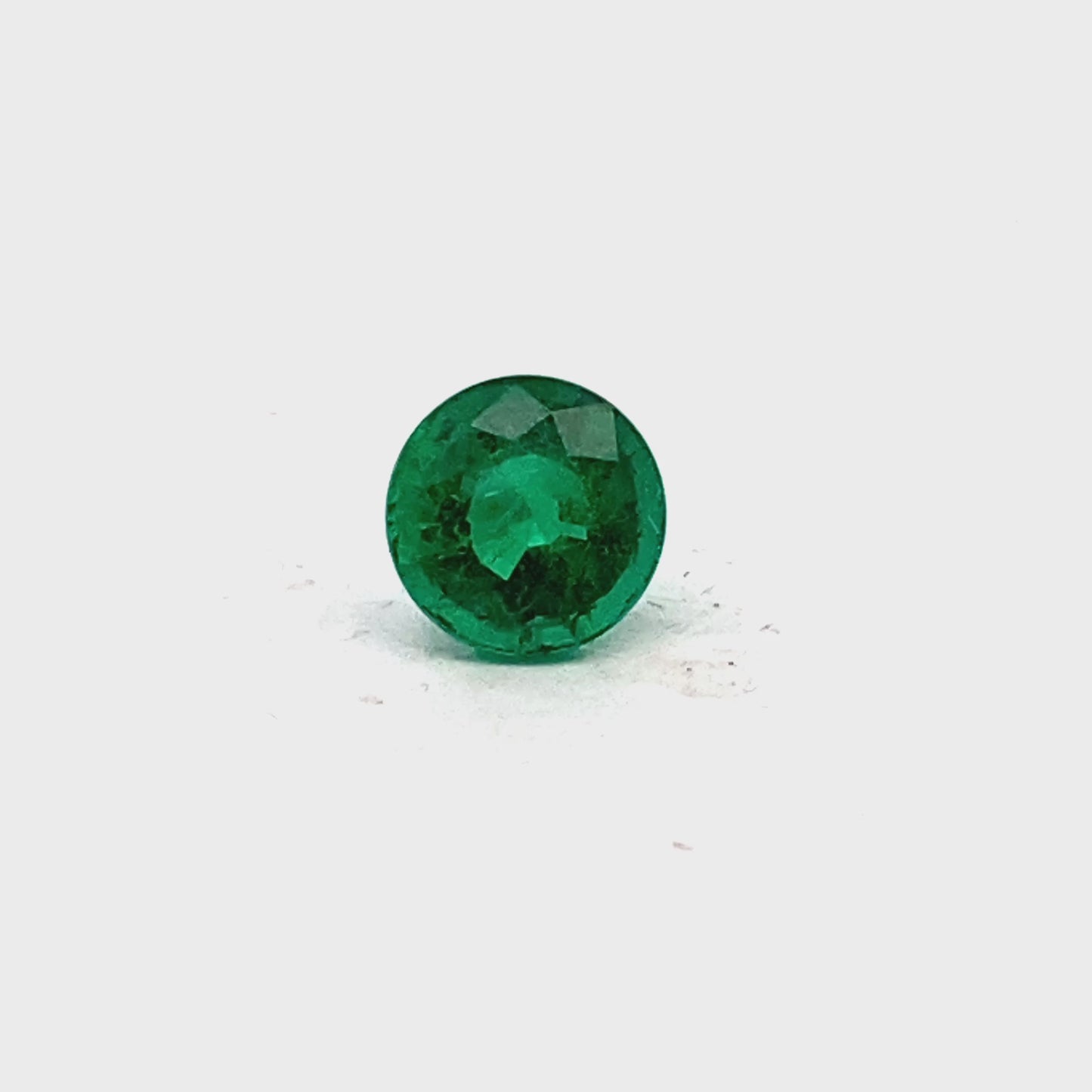 9.52x9.55x6.64mm Round Emerald (1 pc 3.45 ct)