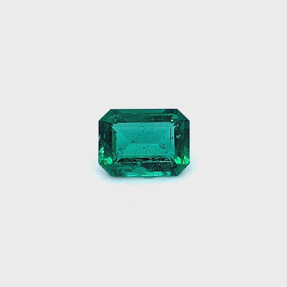 
                  
                    Load and play video in Gallery viewer, 10.37x7.76x4.43mm Octagon Emerald (1 pc 2.70 ct)
                  
                