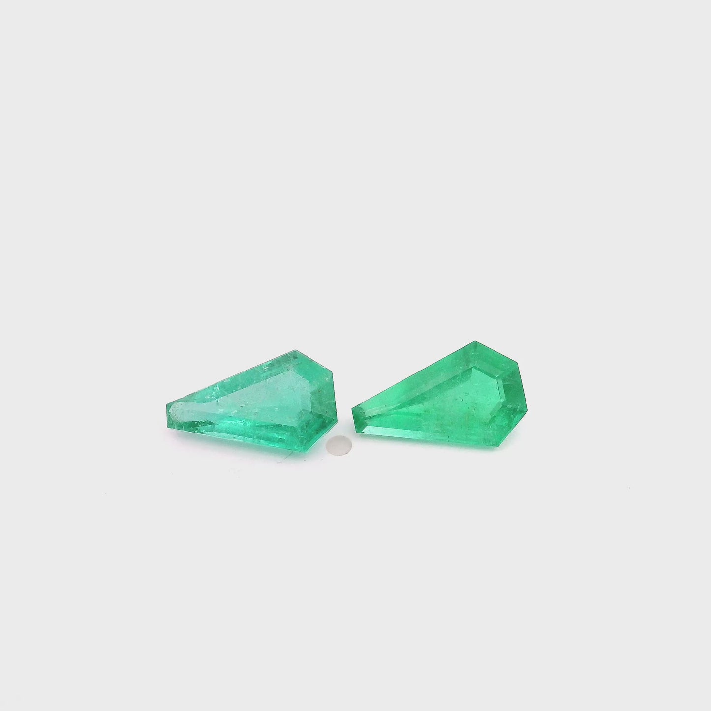 Fancy Cut Emerald (2 pc 2.32 ct)