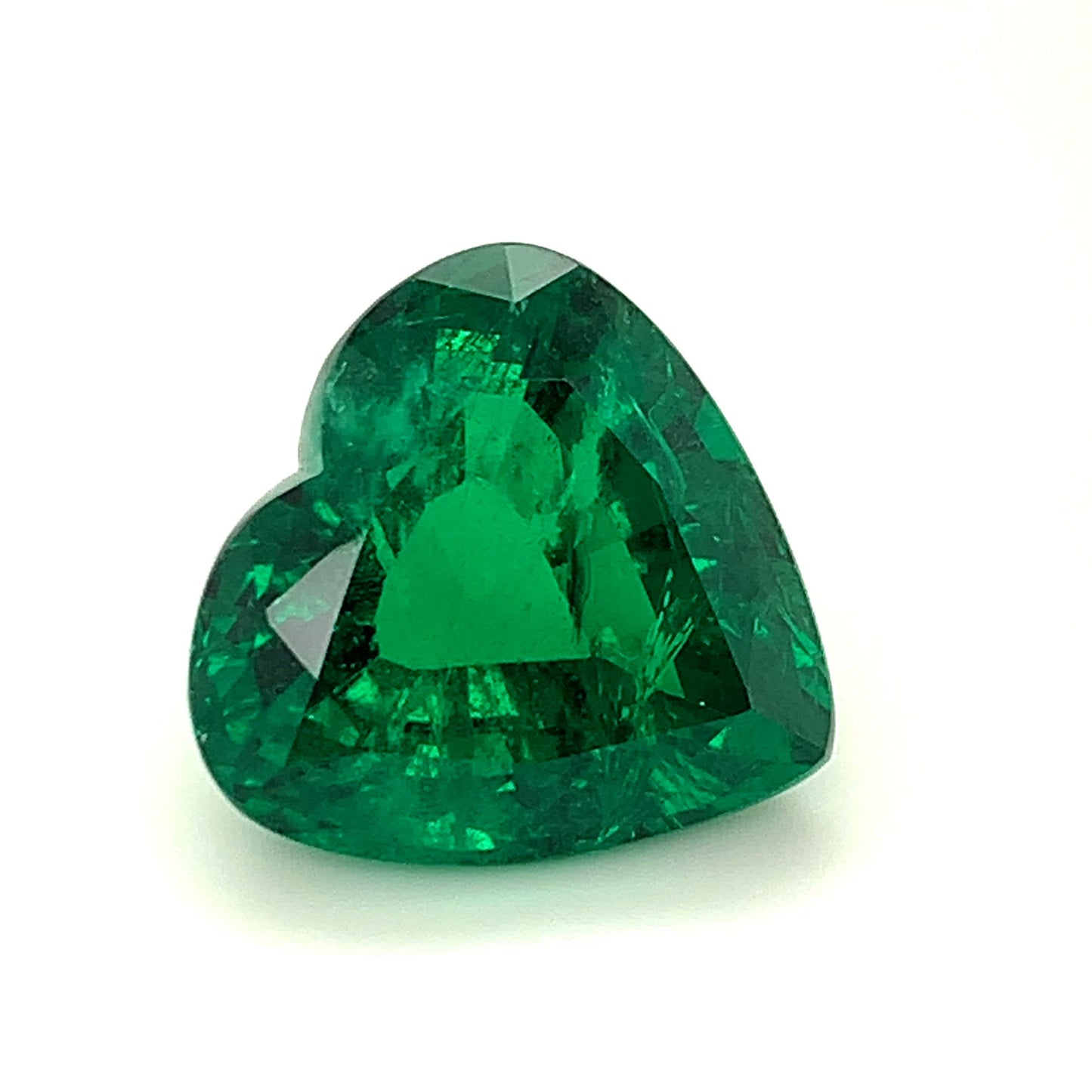 19.53x19.70x11.76mm Heart-shaped Emerald (1 pc 23.02 ct)