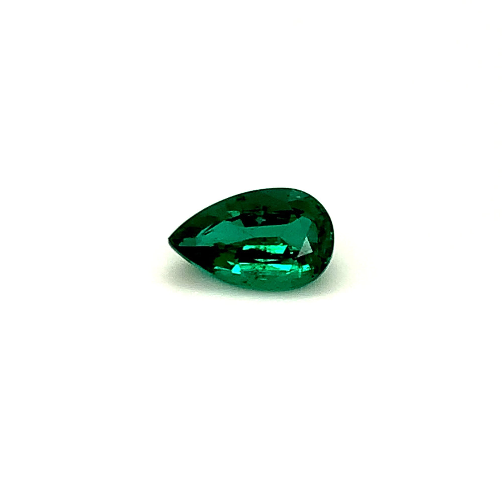 13.27x8.27x5.42mm Pear-shaped Emerald (1 pc 3.40 ct)