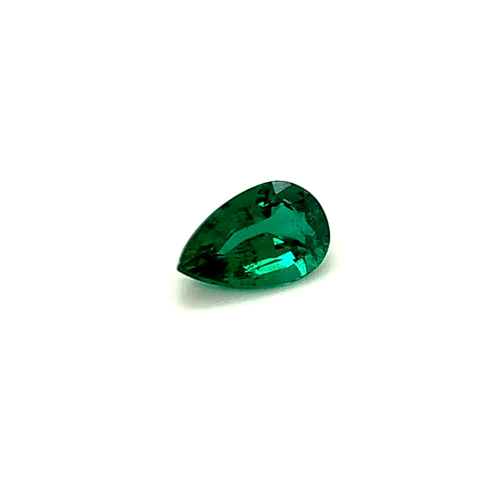 13.27x8.27x5.42mm Pear-shaped Emerald (1 pc 3.40 ct)