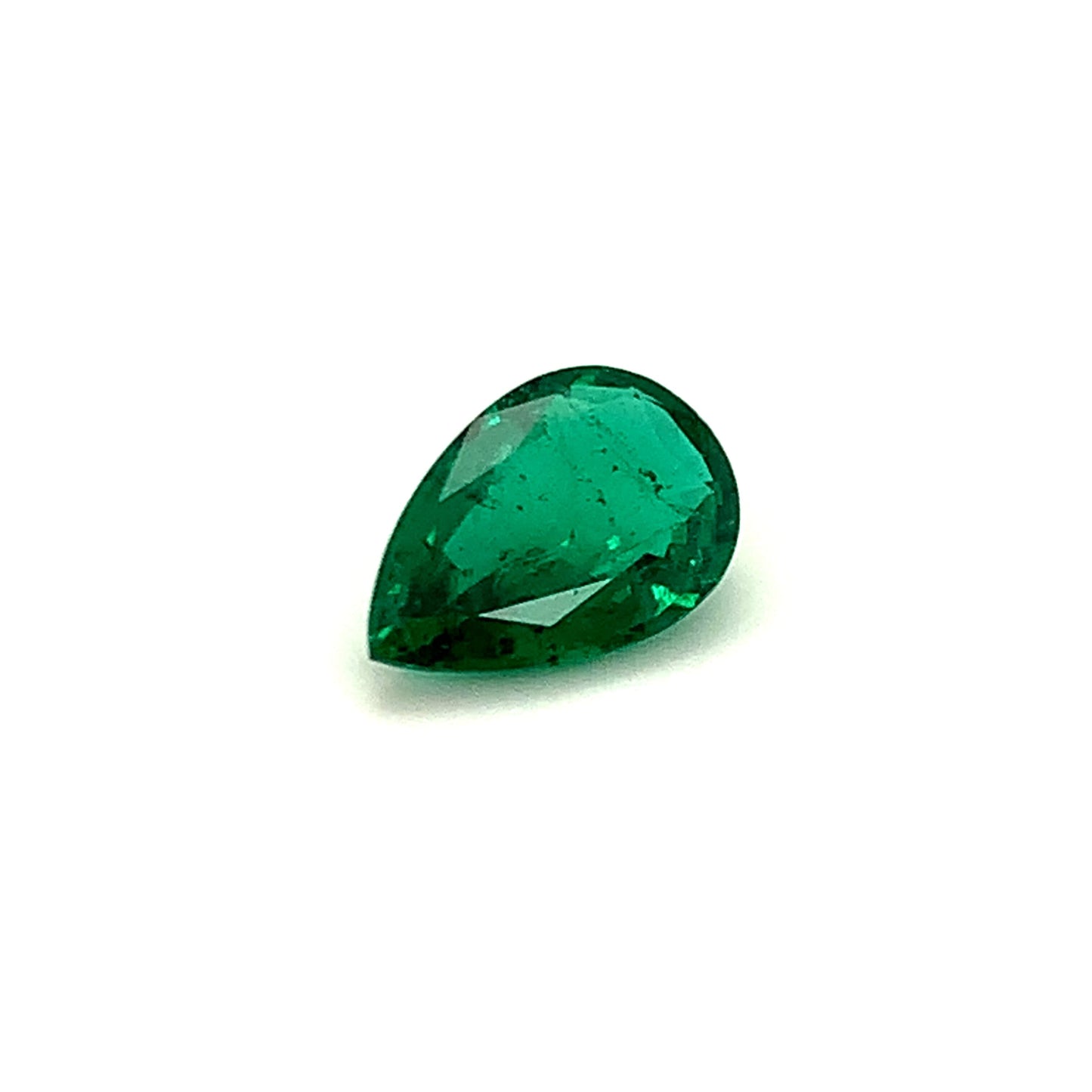 15.65x10.62x5.39mm Pear-shaped Emerald (1 pc 4.90 ct)