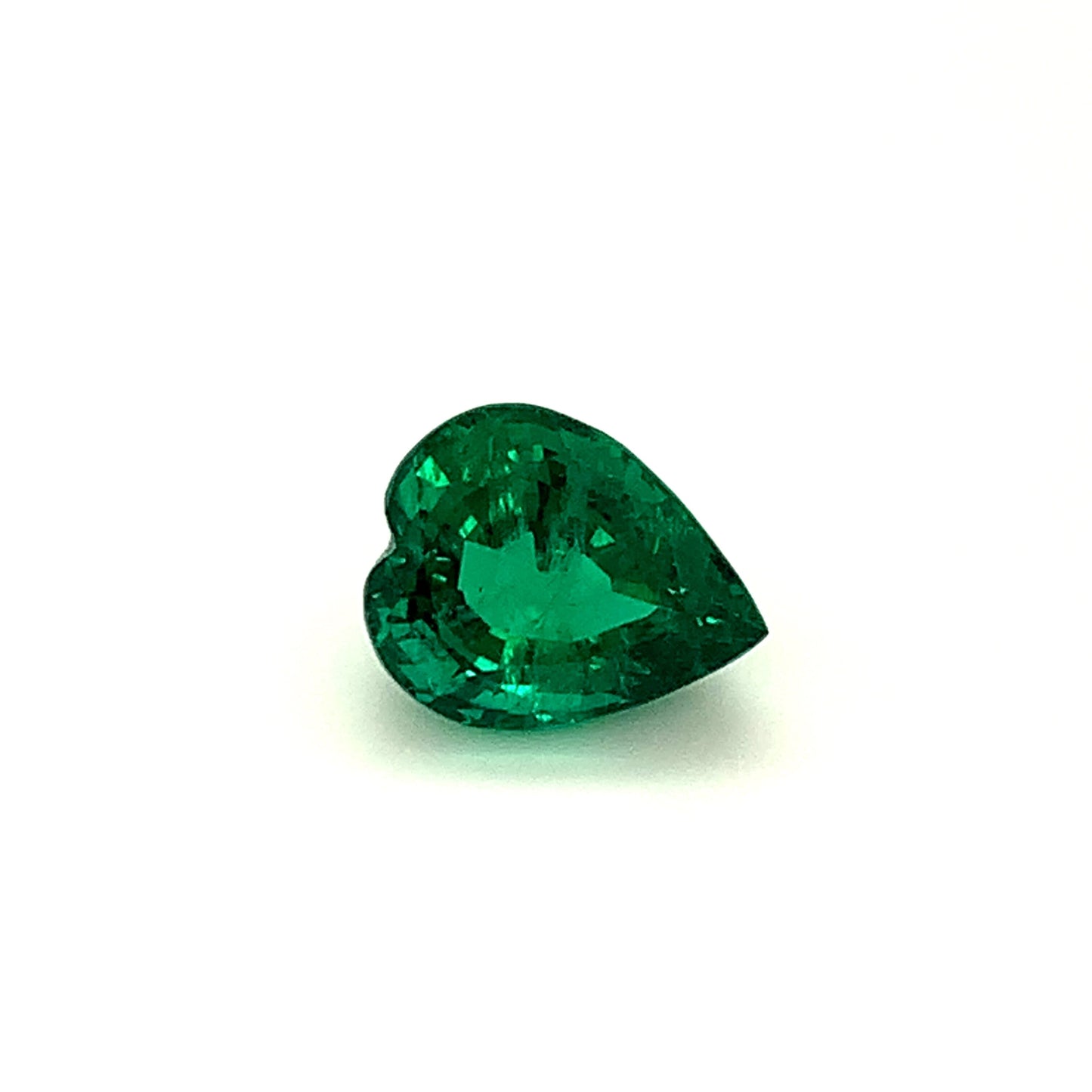 12.63x10.13x7.42mm Heart-shaped Emerald (1 pc 5.01 ct)