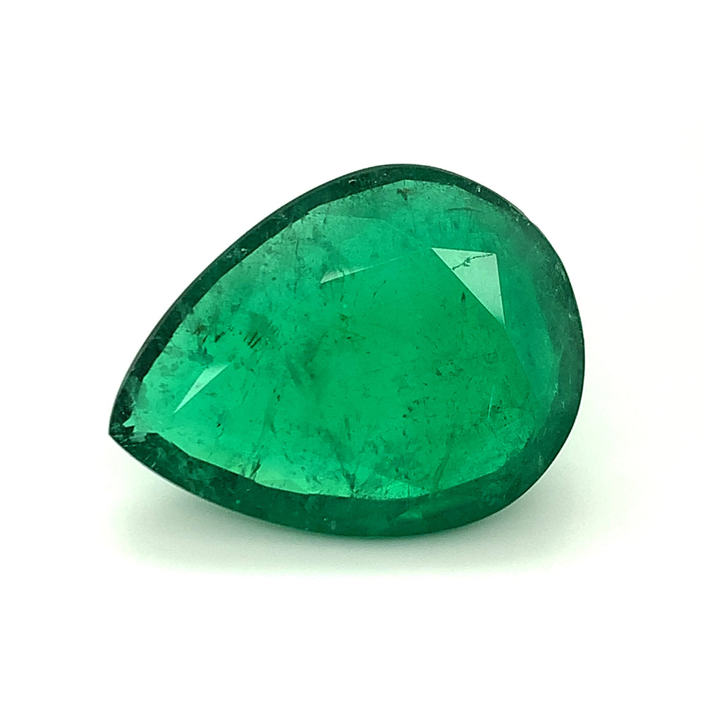 30.80x23.70x0.00mm Pear-shaped Emerald (1 pc 41.42 ct)