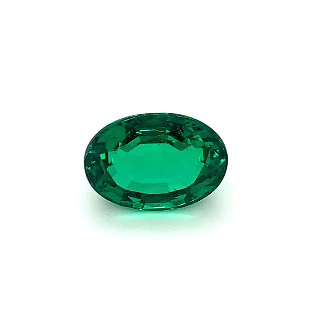 15.57x10.93x7.70mm Oval Emerald (1 pc 8.52 ct)