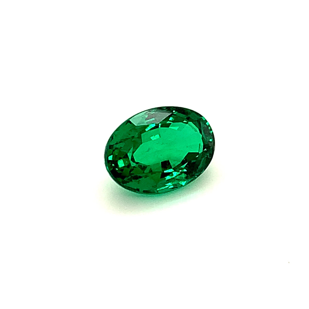 15.57x10.93x7.70mm Oval Emerald (1 pc 8.52 ct)