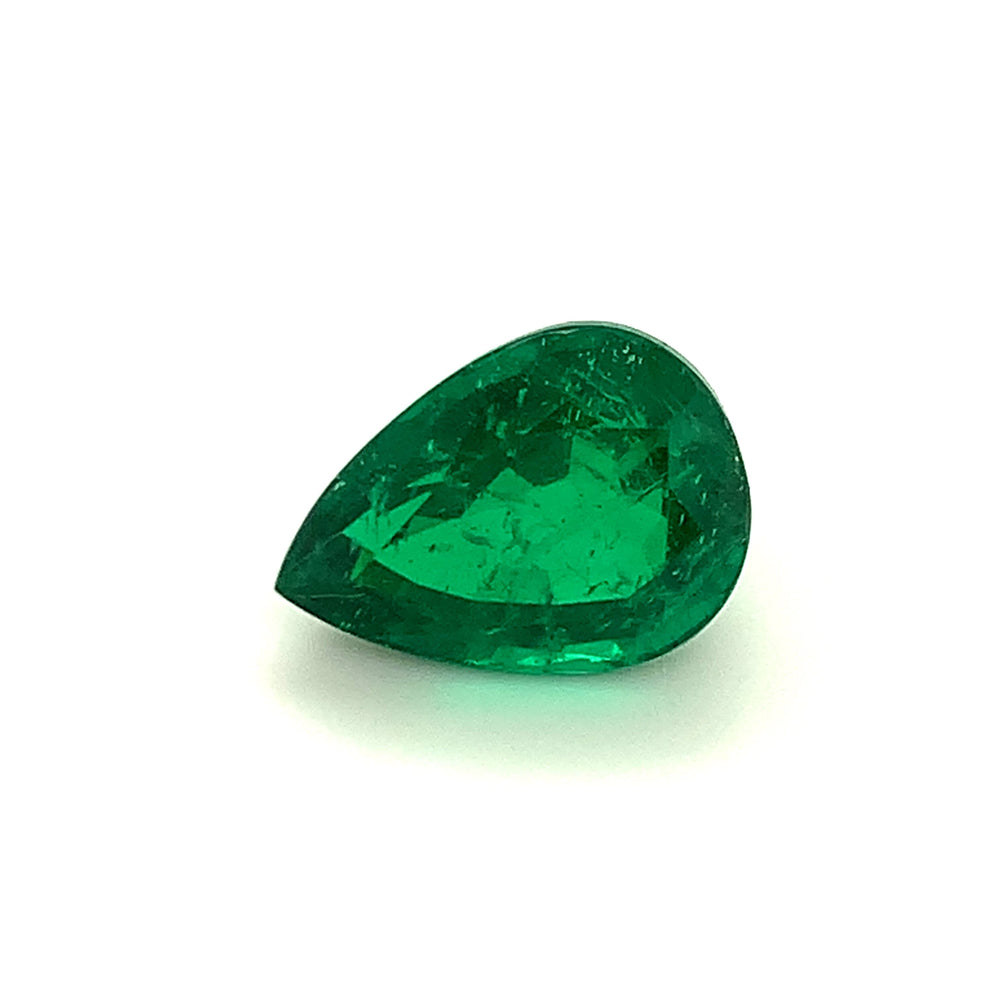 17.26x12.68x9.33mm Pear-shaped Emerald (1 pc 11.29 ct)