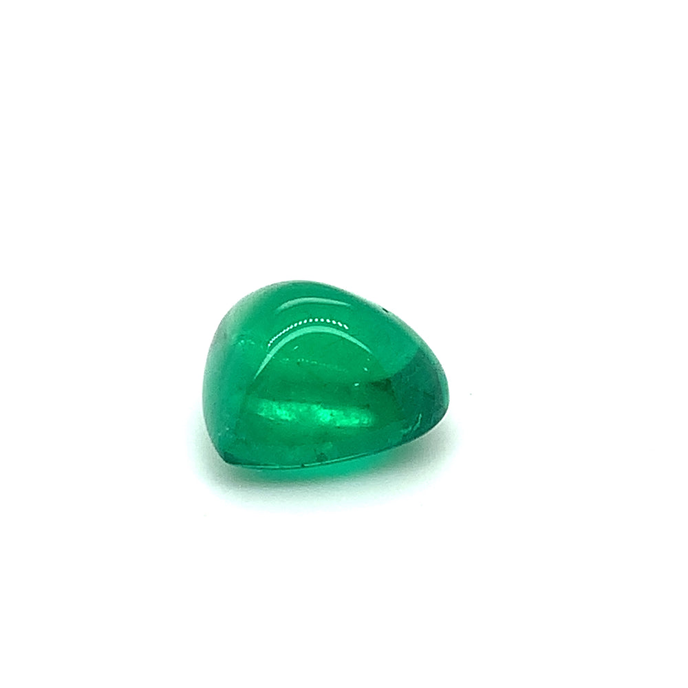 13.22x13.13x8.53mm Cab Pear Shape Emerald (1 pc 8.47 ct)