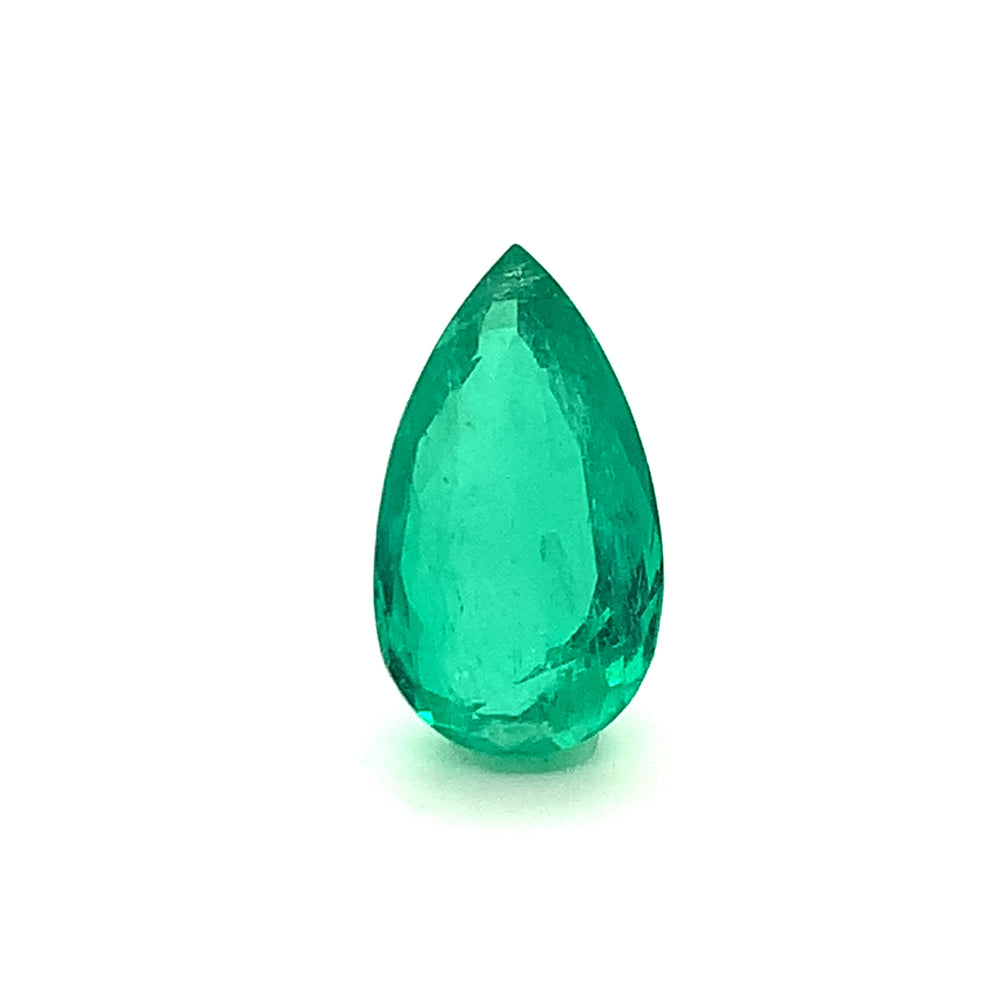 21.97x12.45x8.75mm Pear-shaped Emerald (1 pc 13.64 ct)