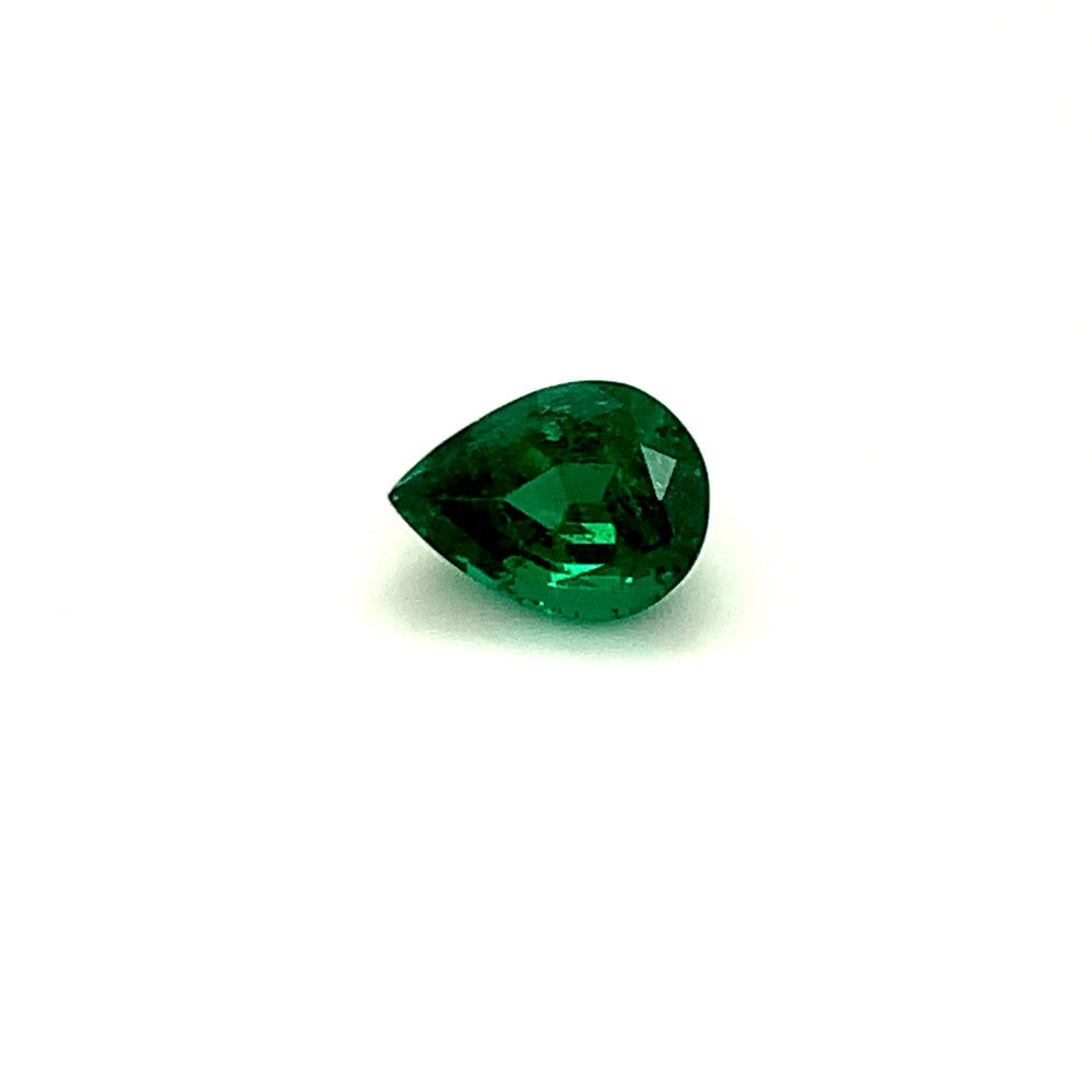 11.84x8.77x6.55mm Pear-shaped Emerald (1 pc 3.53 ct)