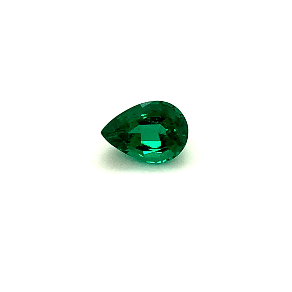 11.97x8.49x6.33mm Pear-shaped Emerald (1 pc 3.59 ct)