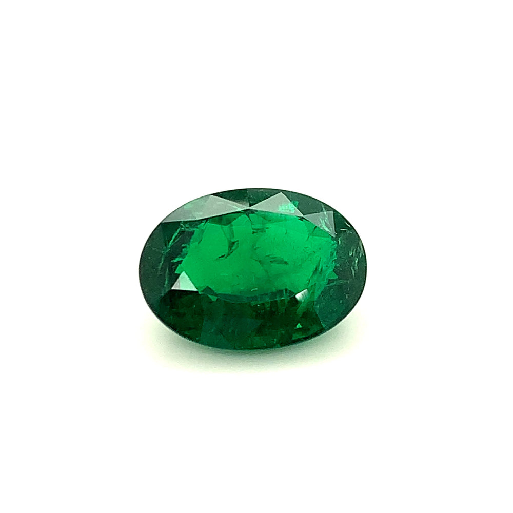 22.35x16.34x9.74mm Oval Emerald (1 pc 21.59 ct)