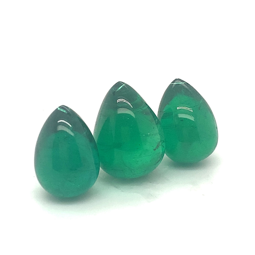 
                  
                    Drop Emerald (3 pc 57.83 ct)
                  
                