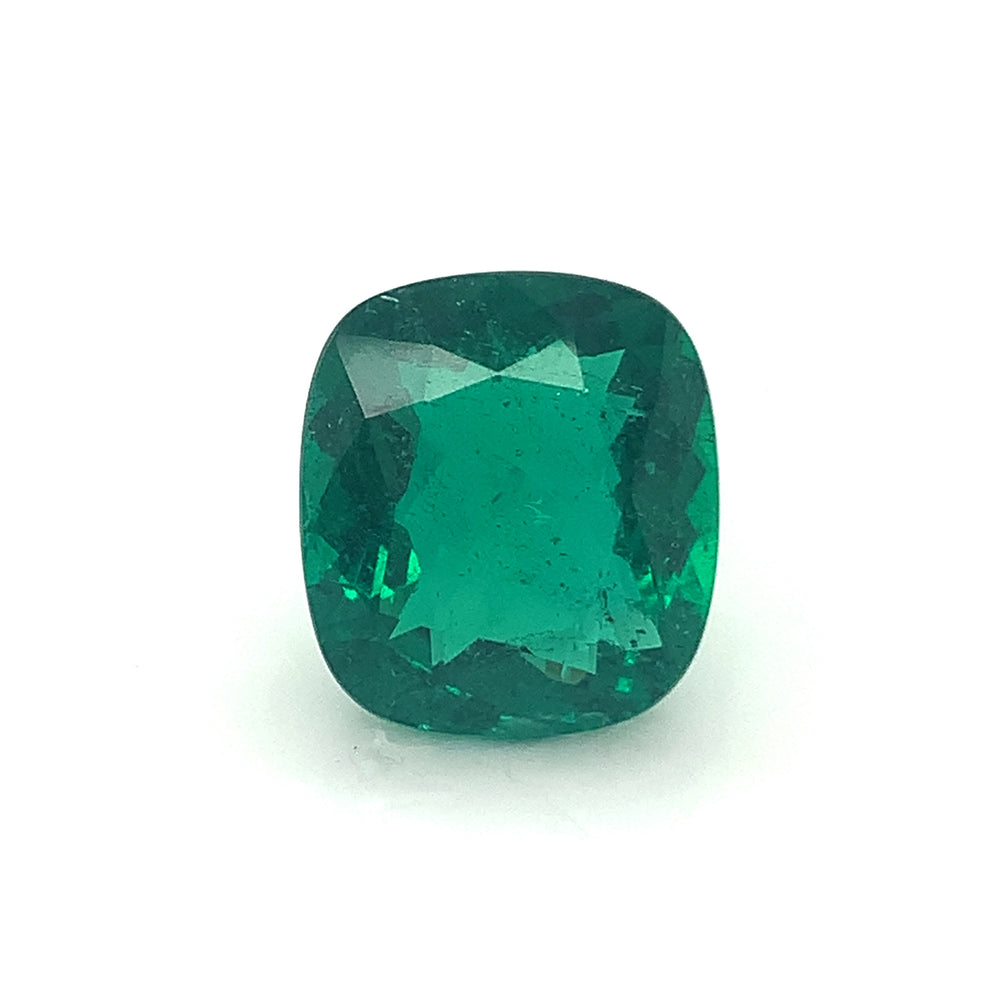16.45x14.78x8.25mm Cushion Emerald (1 pc 12.89 ct)