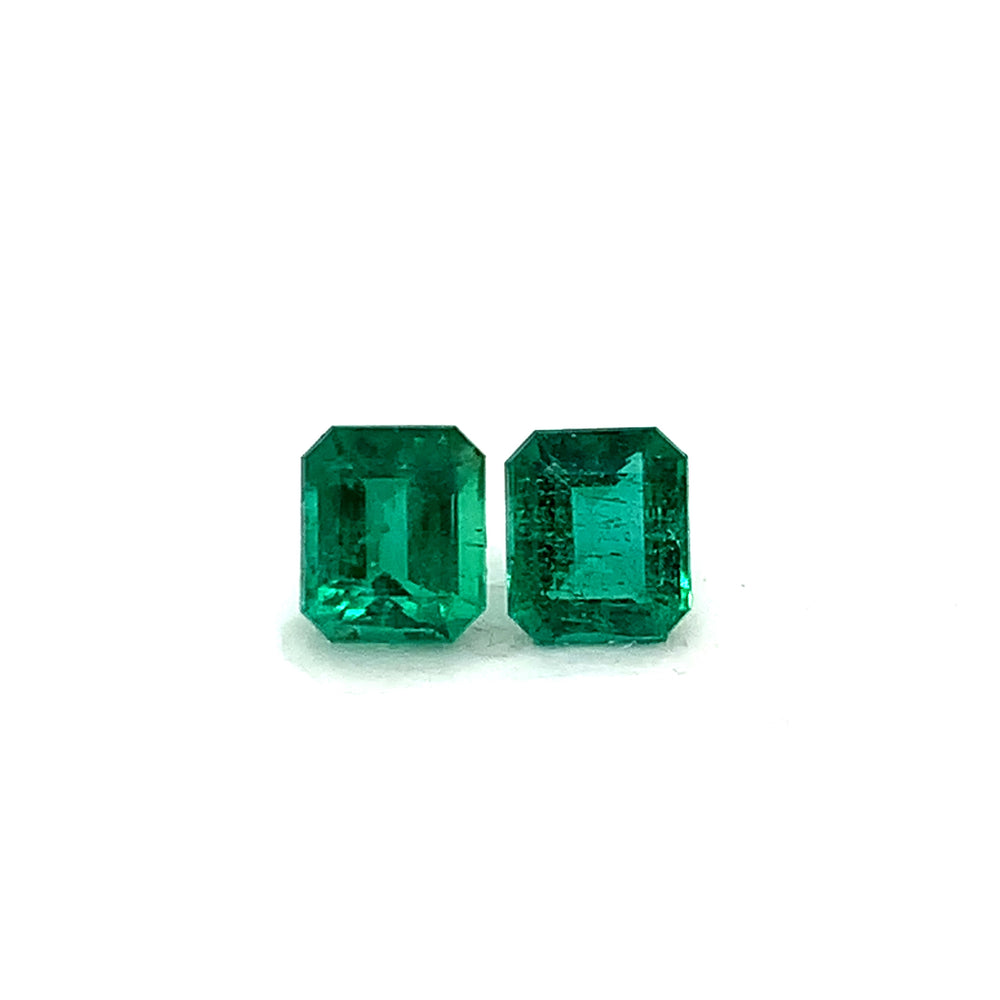 Octagon Emerald (2 pc 2.62 ct)