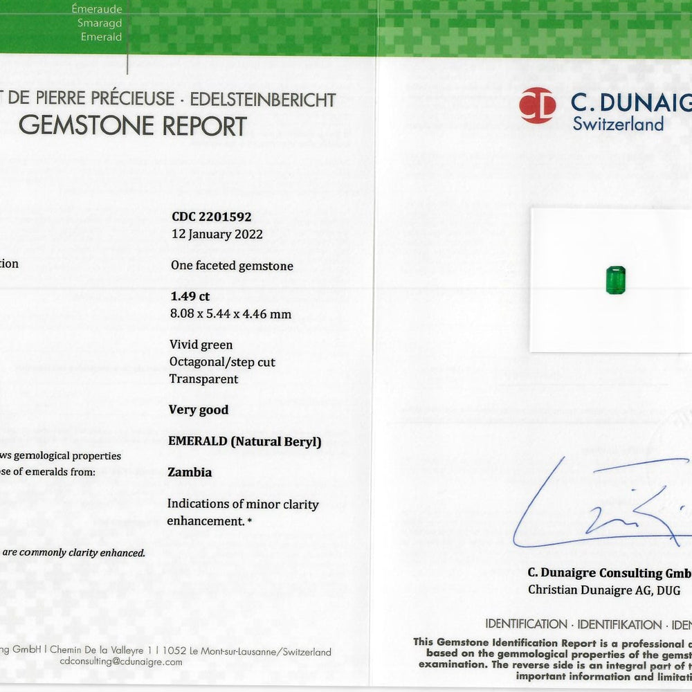 
                  
                    8.06x5.40x4.33mm Octagon Emerald (2 pc 2.91 ct)
                  
                