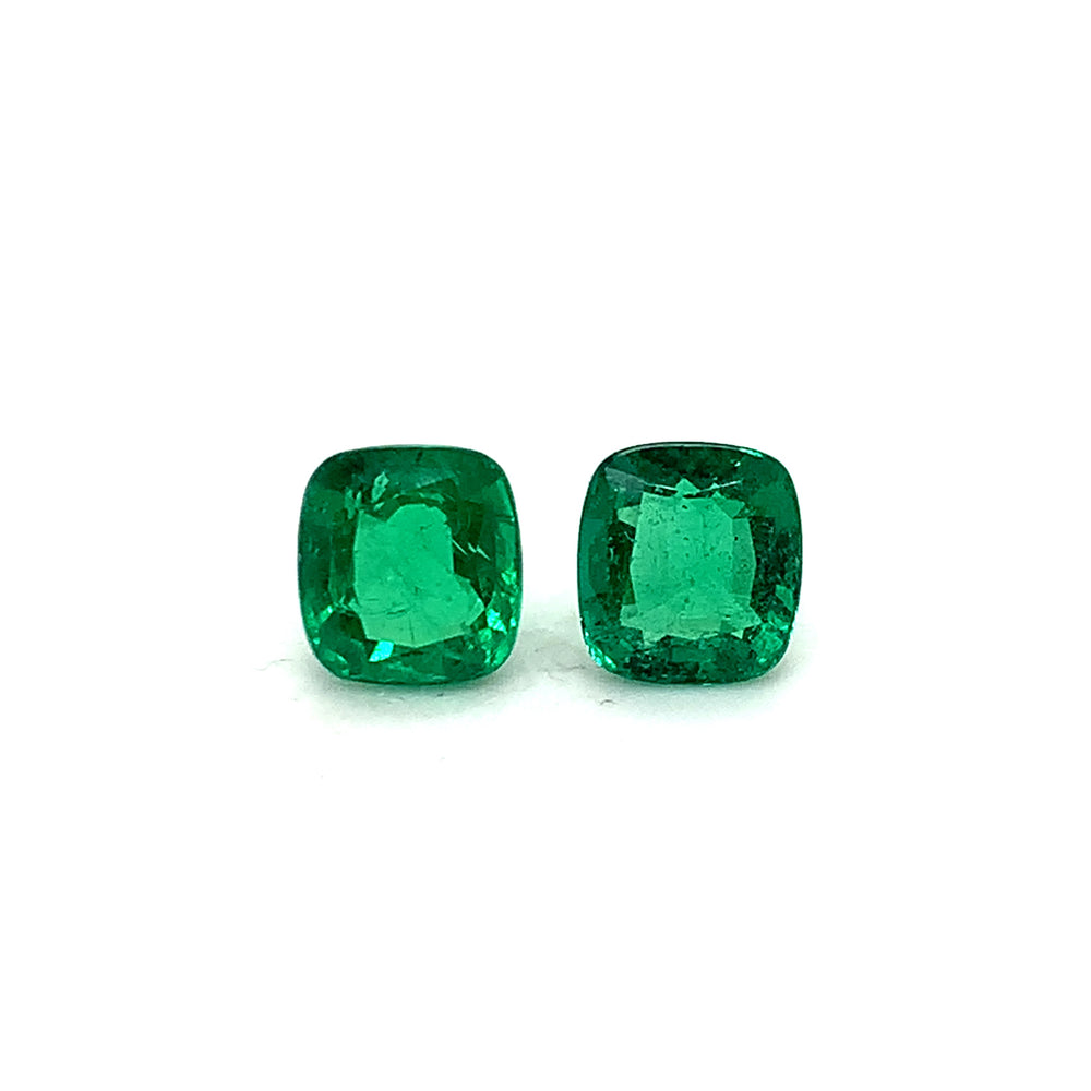 8.30x7.70x0.00mm Cushion Emerald (1 pc 2.25 ct)