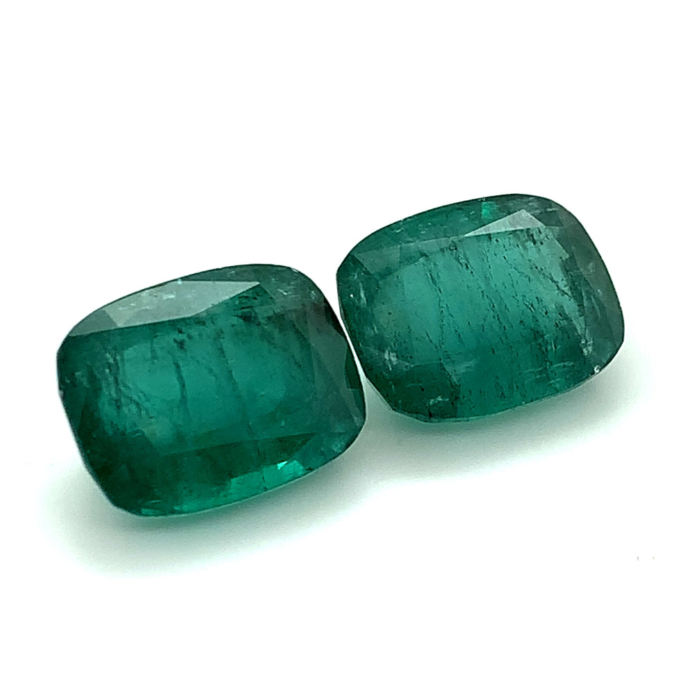 
                  
                    19.30x15.00x0.00mm Cushion Emerald (2 pc 43.76 ct)
                  
                