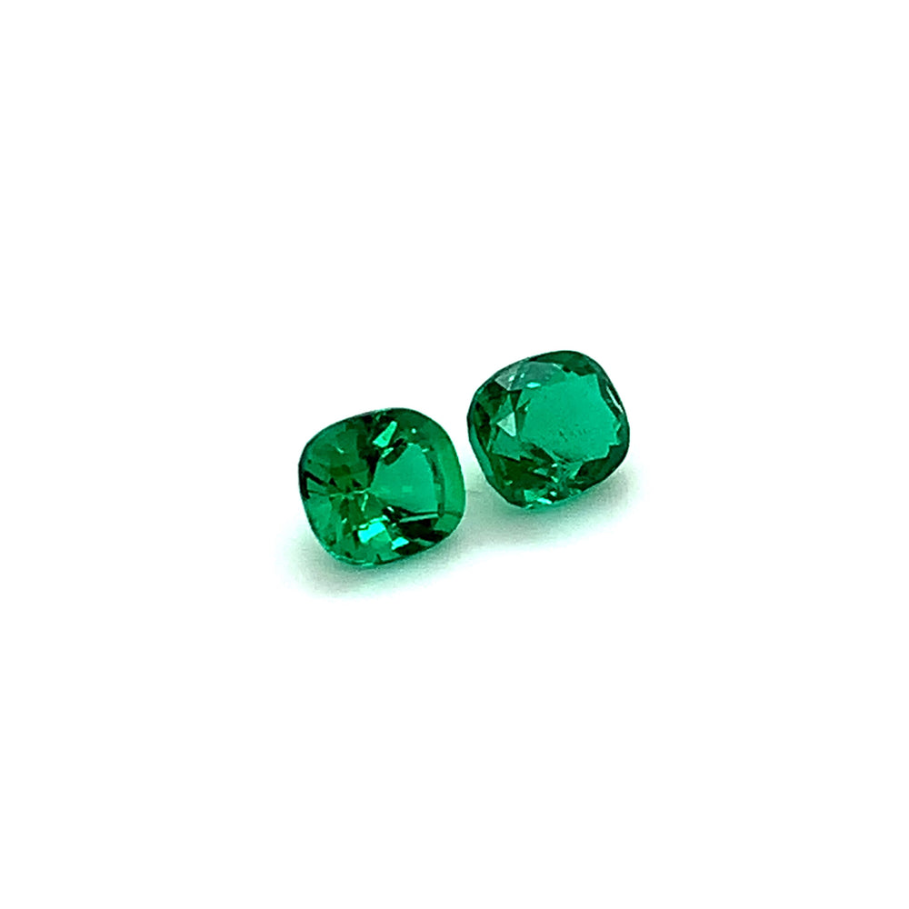 
                  
                    7.63x6.63x5.34mm Cushion Emerald (2 pc 3.21 ct)
                  
                