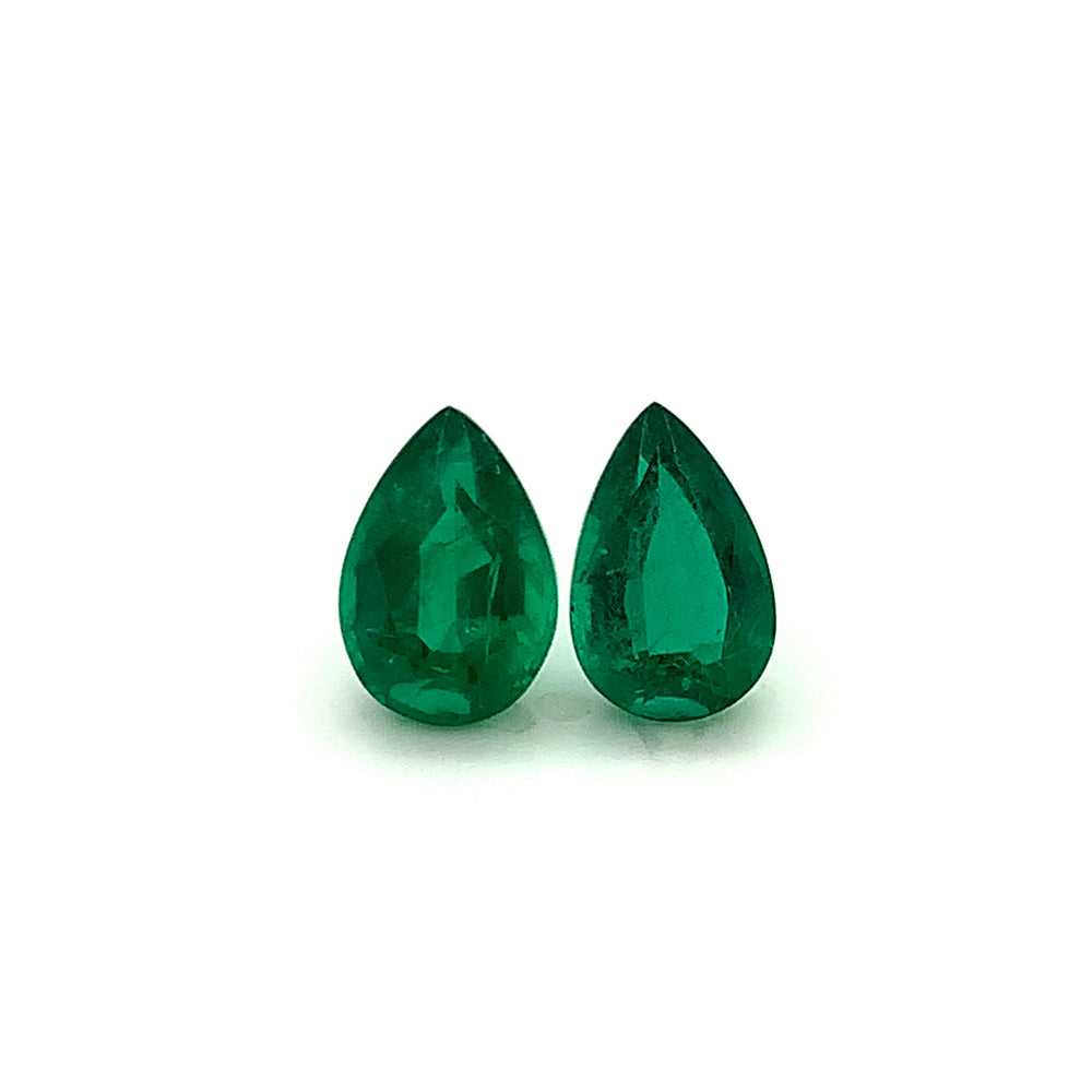 11.00x7.10x0.00mm Pear-shaped Emerald (1 pc 2.33 ct)