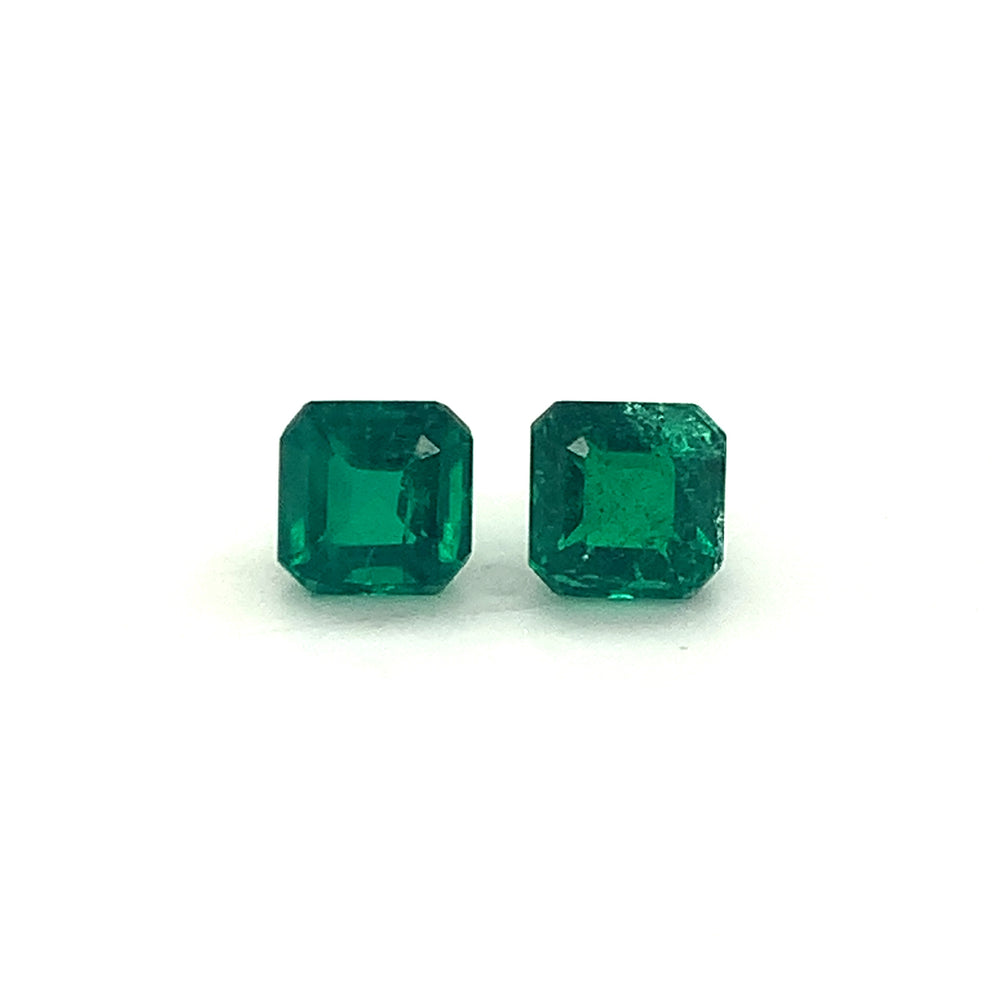 Octagon Emerald (2 pc 2.73 ct)