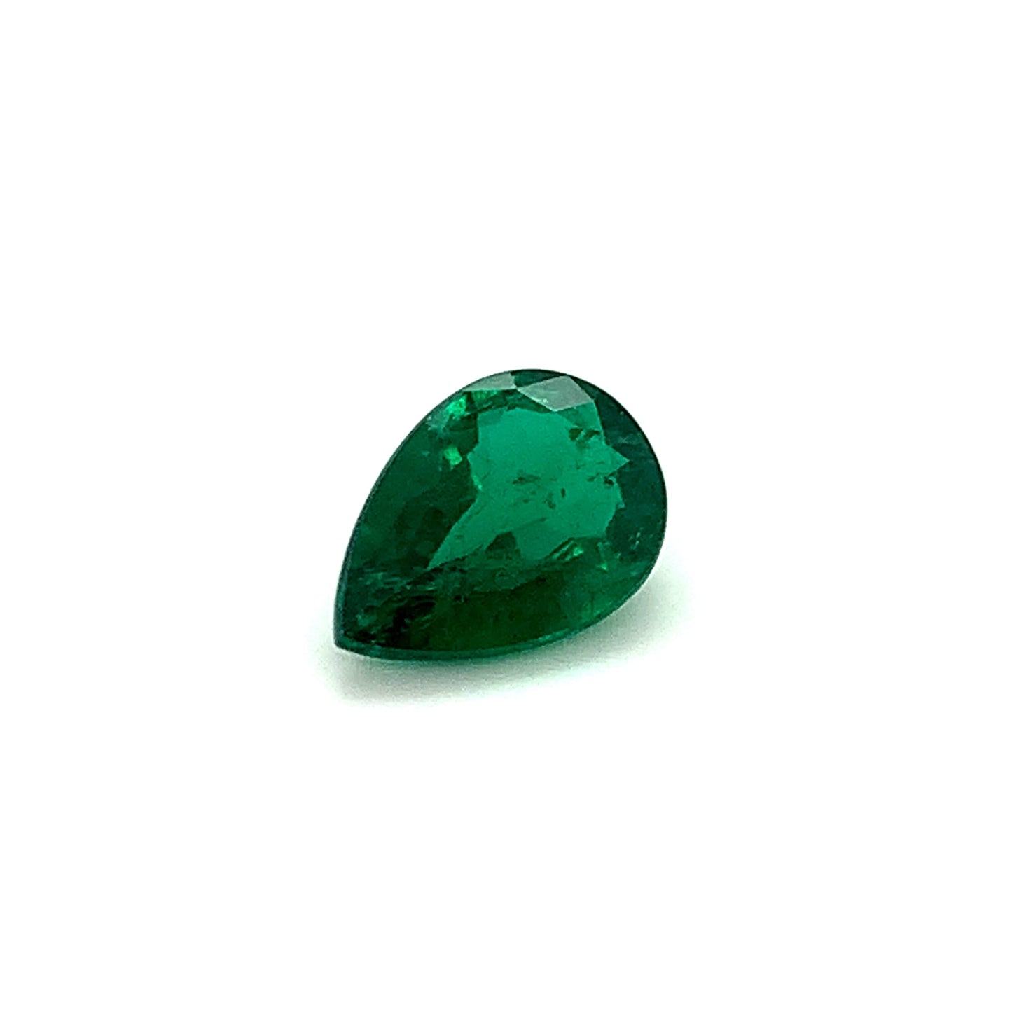 14.98x10.51x6.23mm Pear-shaped Emerald (1 pc 5.42 ct)