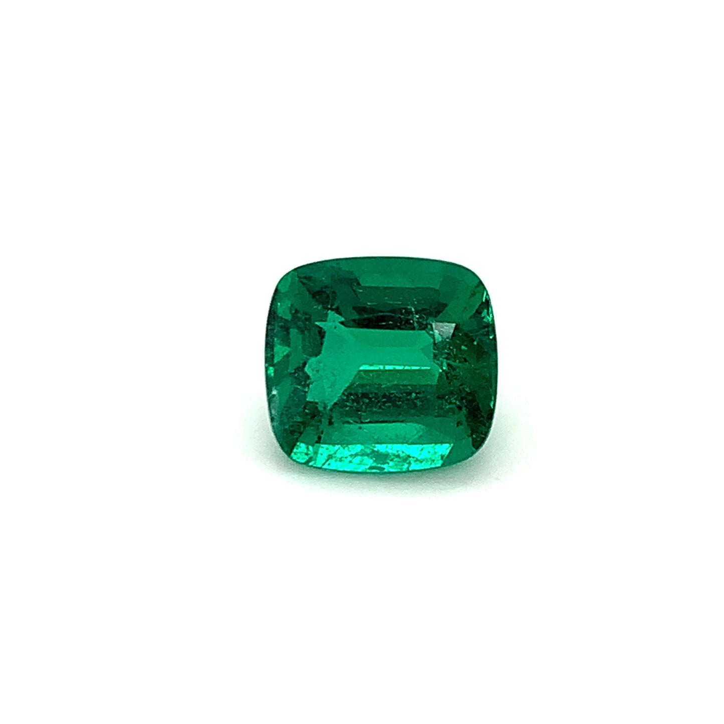 12.95x11.97x7.55mm Cushion Emerald (1 pc 7.40 ct)
