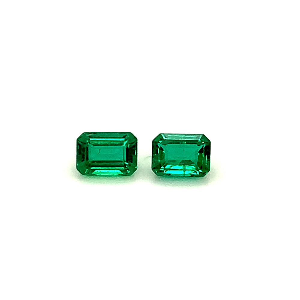 7.09x5.10x0.00mm Octagon Emerald (2 pc 2.00 ct)