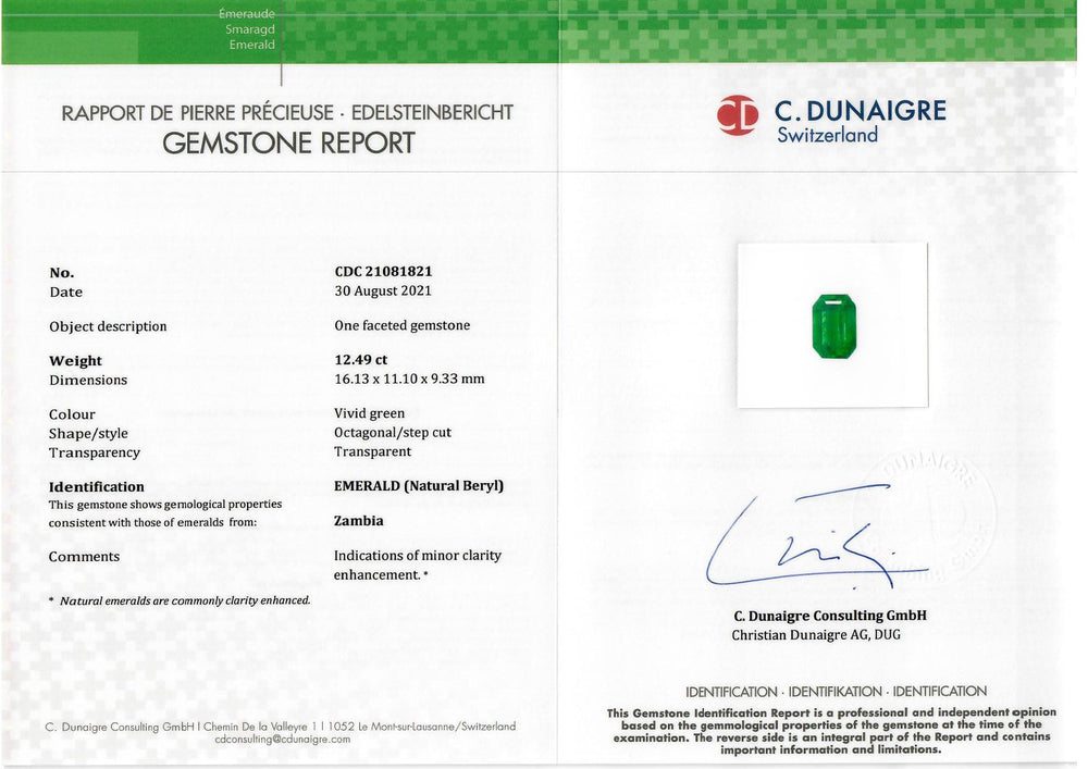 
                  
                    16.13x11.10x9.33mm Octagon Emerald (1 pc 12.49 ct)
                  
                