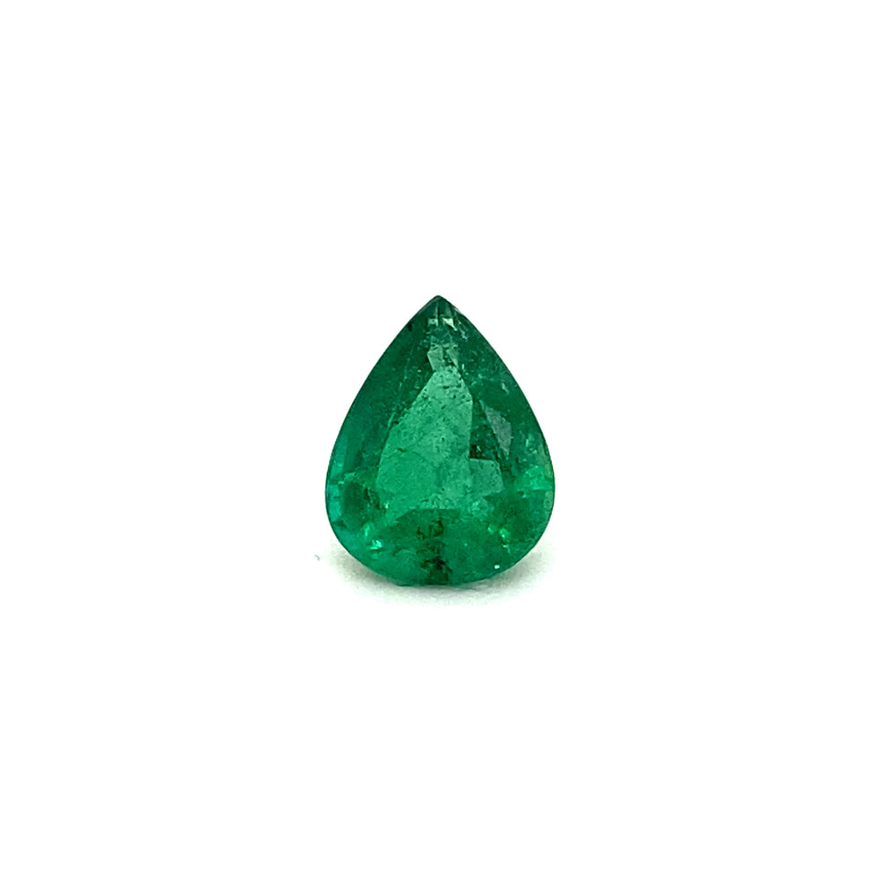 11.48x9.11x5.38mm Pear-shaped Emerald (1 pc 3.05 ct)