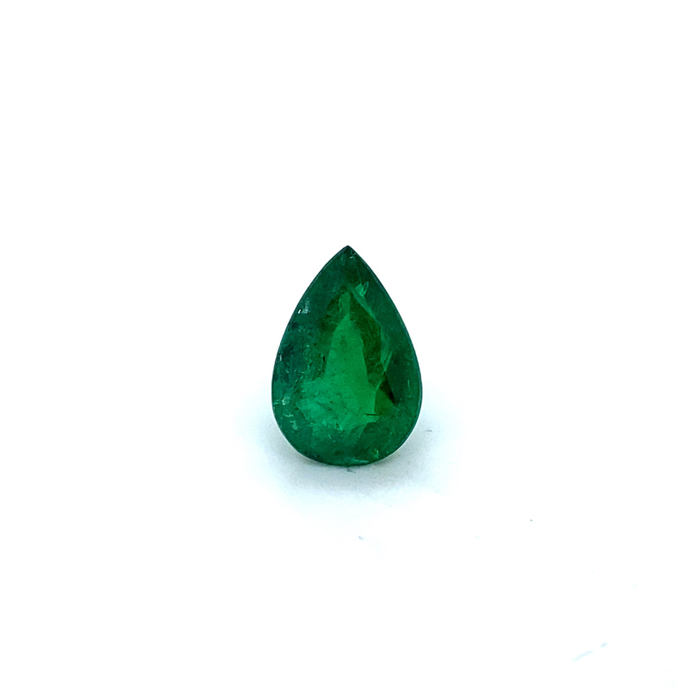 13.53x9.29x6.06mm Pear-shaped Emerald (1 pc 4.15 ct)