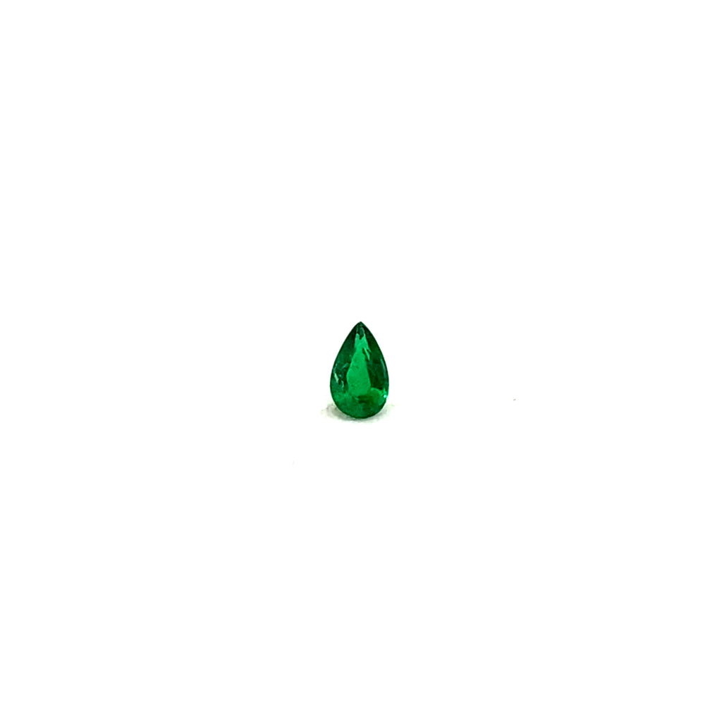 5.07x3.06x2.22mm Pear-shaped Emerald (1 pc 0.20 ct)
