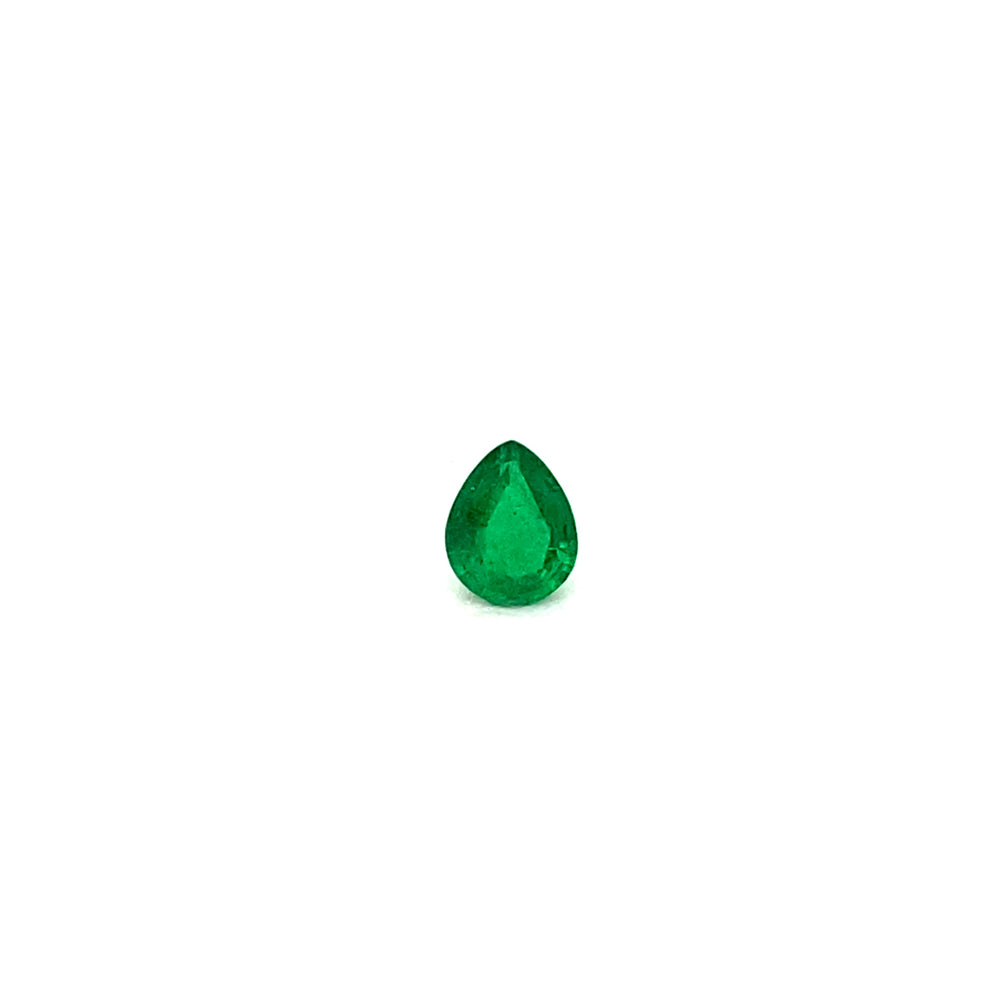 6.01x4.85x2.71mm Pear-shaped Emerald (1 pc 0.46 ct)