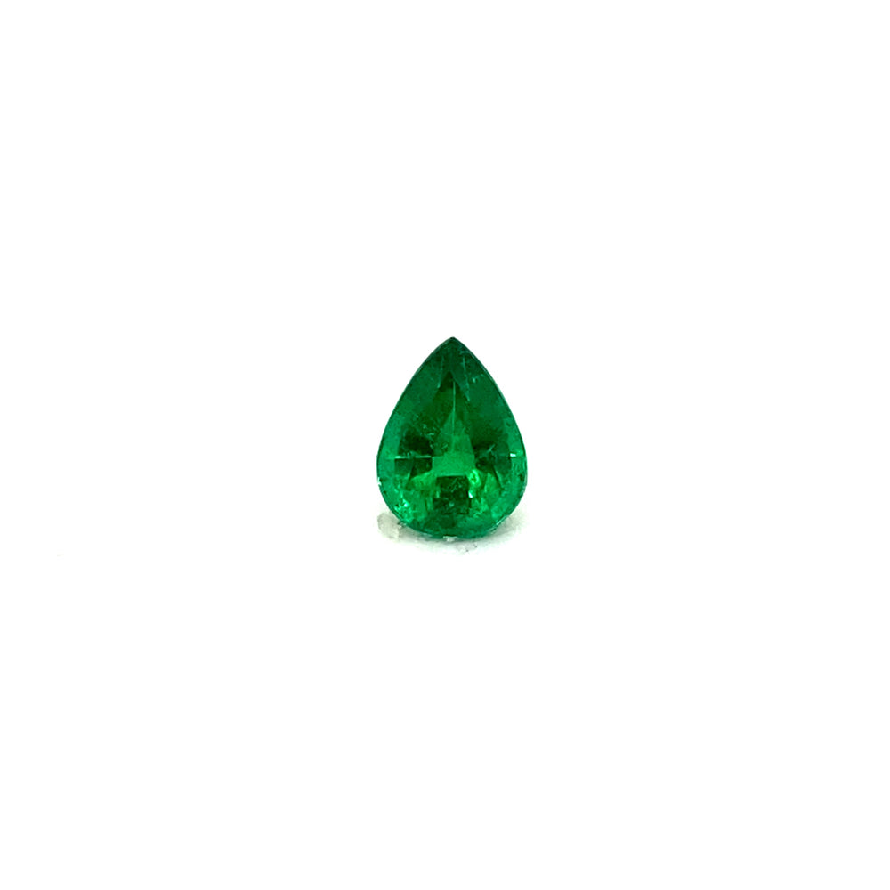 8.18x6.17x4.44mm Pear-shaped Emerald (1 pc 1.19 ct)