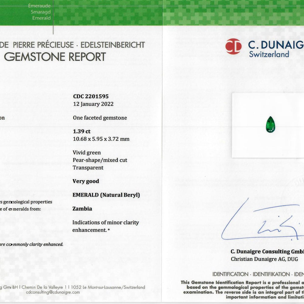 
                  
                    10.68x5.95x3.72mm Pear-shaped Emerald (2 pc 2.89 ct)
                  
                