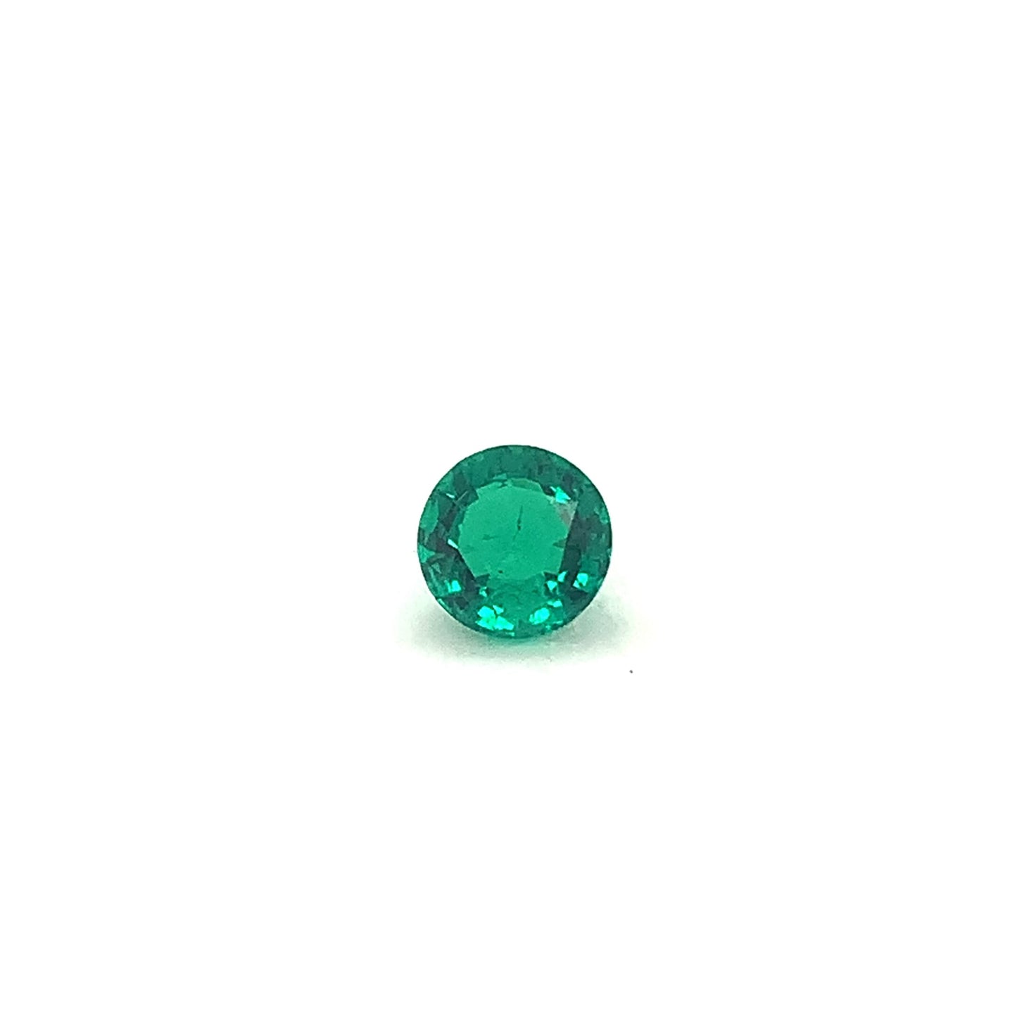 7.15x7.16x4.35mm Round Emerald (1 pc 1.28 ct)