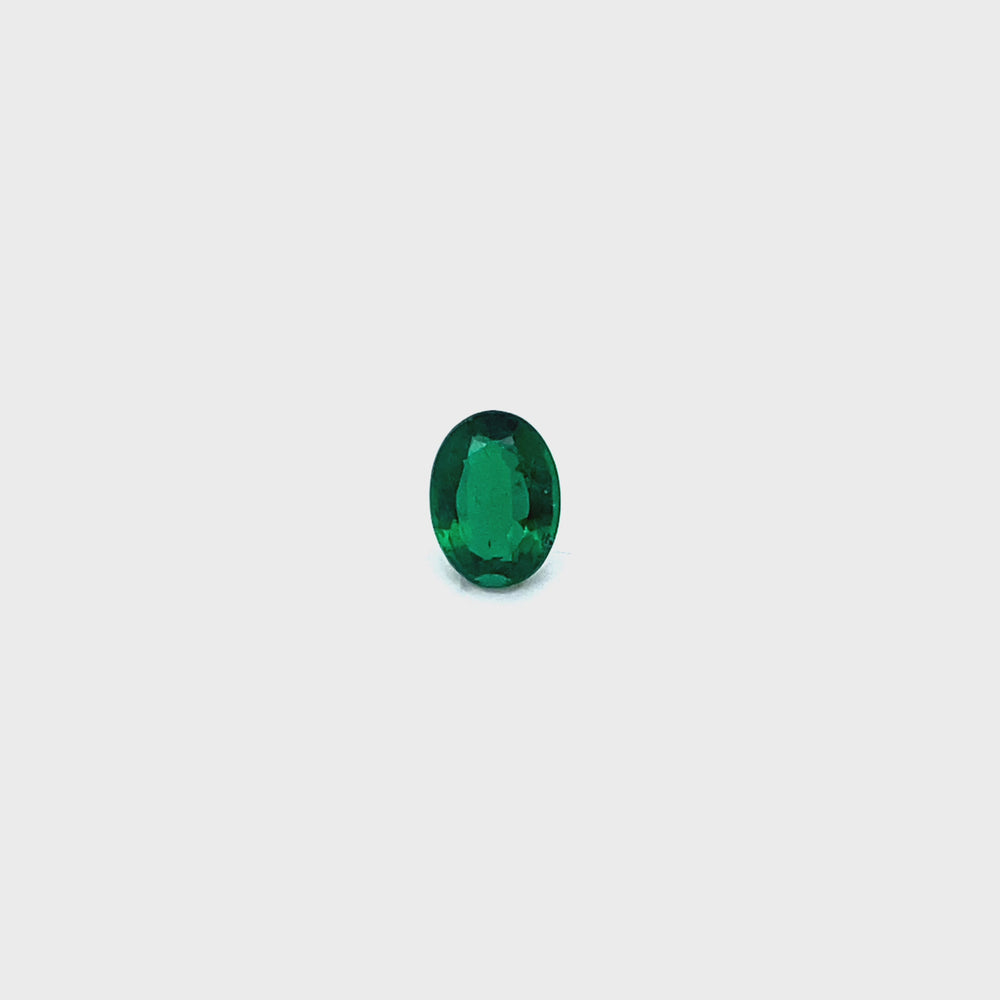 
                  
                    Load and play video in Gallery viewer, 7.96x5.94x3.41mm Oval Emerald (1 pc 1.04 ct)
                  
                