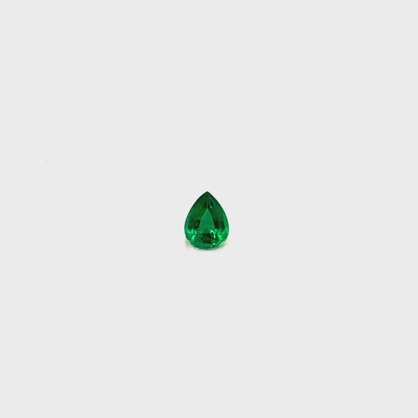 5.00x4.00x0.00mm Pear-shaped Emerald (1 pc 0.25 ct)